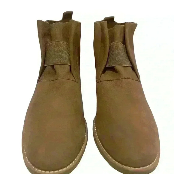 Eileen Fisher Women’s Tan Leather Pull On Ankle Boots Booties Shoes Size 10 - Picture 6 of 11